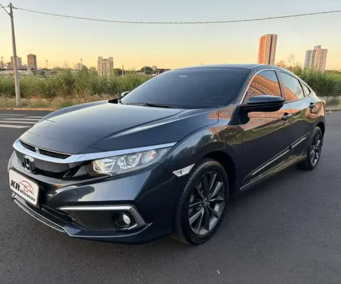 Honda Civic EX CVT 2021 - Azul - 2020/2021