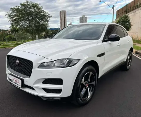 Jaguar F-Pace JAGUAR I/JAG FPACE 20TD PRESTIG 2018 - Branca - 2017/2018