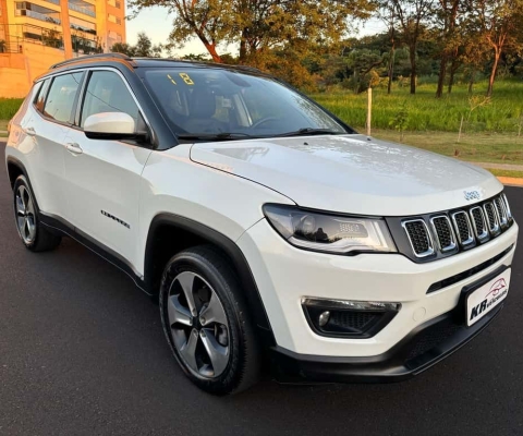 Jeep Compass LONGITUDE Flex 2018 - Branca - 2017/2018