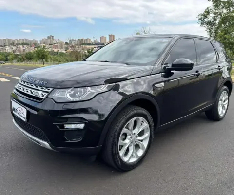 Land Rover Discovery Sport SI4 HSE 7L 2015 - Preta - 2015/2015