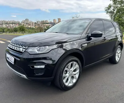Land Rover Discovery Sport SI4 HSE 7L 2015 - Preta - 2015/2015