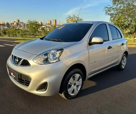 Nissan March S 1.0 Flex 2018 - Prata - 2018/2018