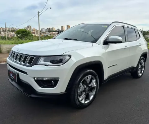 Jeep Compass LONGITUDE FLEX 2019 - Branca - 2019/2019