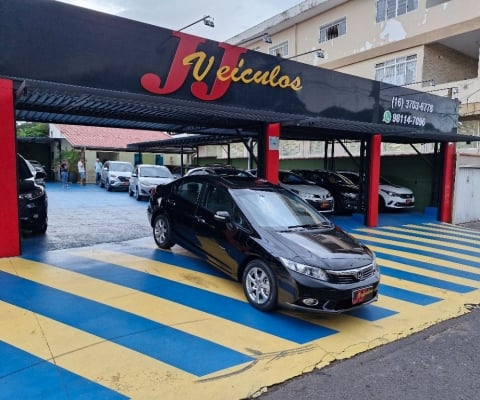 CIVIC EXS 1.8 AT. 2013 PRETO C TETO SOLAR 