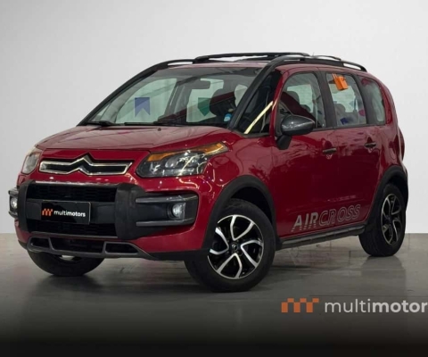 Citroën AirCross SALOMON EXCLUSIVE 1.6 Flex Aut.  - Vermelha - 2015/2015