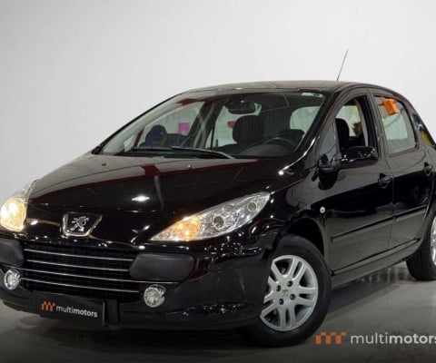 Peugeot 307 Soleil/ Presence 1.6/1.6 Flex 16V 5p  - Preta - 2011/2012