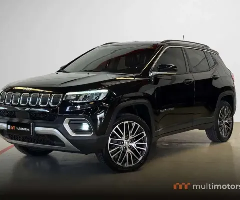 Jeep Compass LIMITED TD 350 2.0 4x4 Die. Aut.  - Preta - 2021/2022