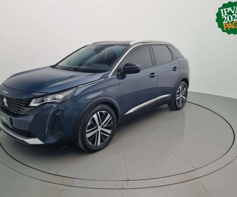 Peugeot 3008 2022 1.6 16v thp gasolina griffe automático
