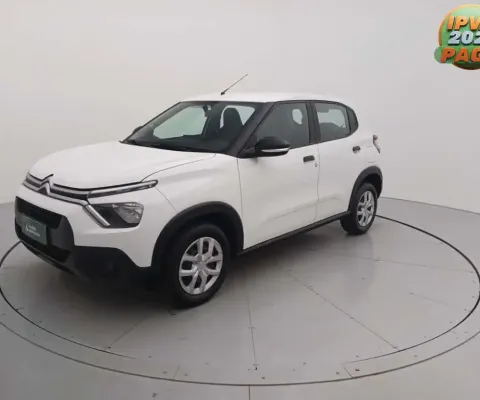 Citroen C3 2024 1.0 16v flex live pack manual