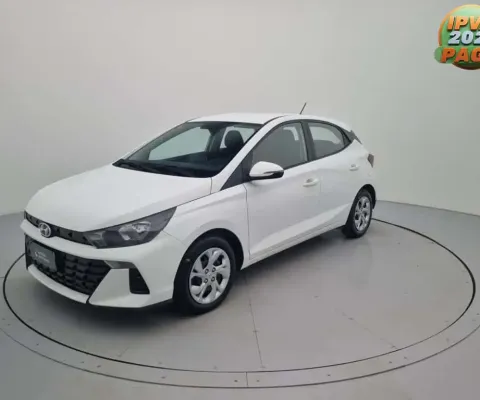 Hyundai Hb20 2025 1.0 12v flex comfort plus manual