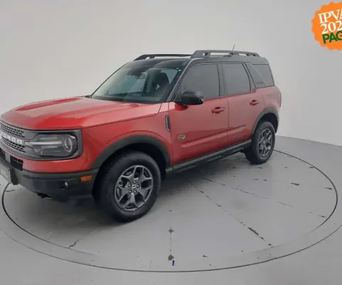 Ford Bronco sport 2022 2.0 ecoboost gasolina wildtrak 4x4 selectshift
