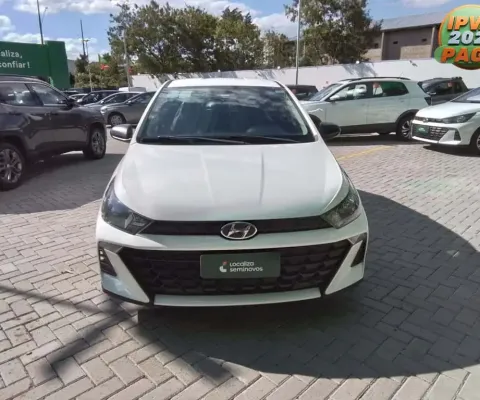 Hyundai Hb20 2023 1.0 12v flex sense manual