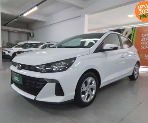 Hyundai Hb20 2025 1.0 12v flex comfort plus manual