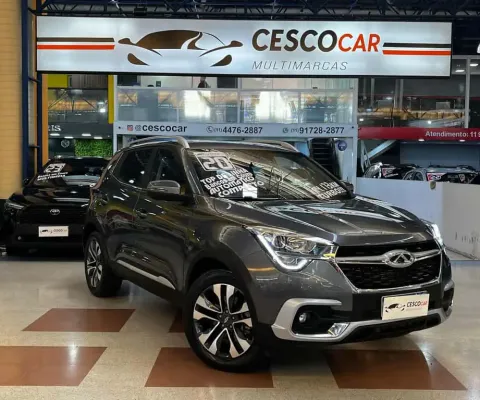 CAOA Chery Tiggo 5X TXS 1.5 Turbo - Teto Panorâmico - Cinza - 2019/2020