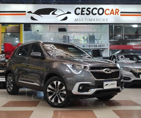 CAOA Chery Tiggo 5X TXS 1.5 Turbo - Teto Panorâmico - Cinza - 2019/2020