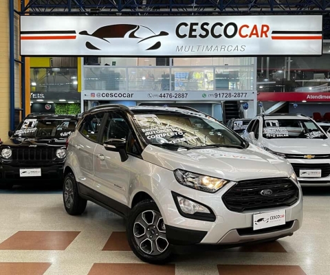 Ford EcoSport FREESTYLE 1.5 FLEX AUTOMÁTICO - Prata - 2020/2021