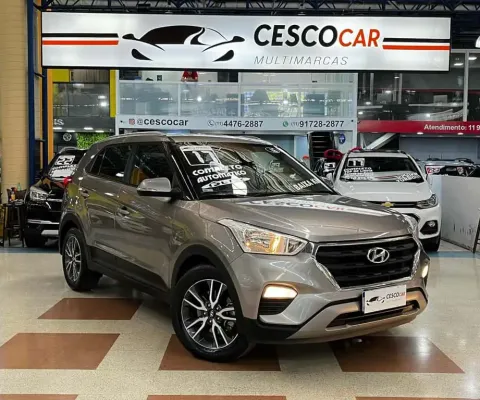 Hyundai Creta Pulse Plus 1.6 Flex Automático - Prata - 2017/2017