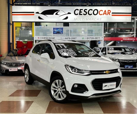 Chevrolet Tracker 1.4 Turbo Flex LTZ - Com Teto Solar - Branca - 2017/2017