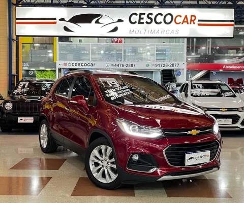 Chevrolet Tracker 1.4 TURBO PREMIER - TETO SOLAR - Vermelha - 2019/2019