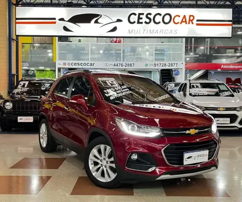 Chevrolet Tracker 1.4 TURBO PREMIER - TETO SOLAR - Vermelha - 2019/2019