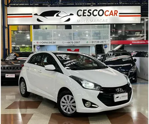 Hyundai HB20 COMFORT 1.0 FLEX COMPLETO - Branca - 2014/2015