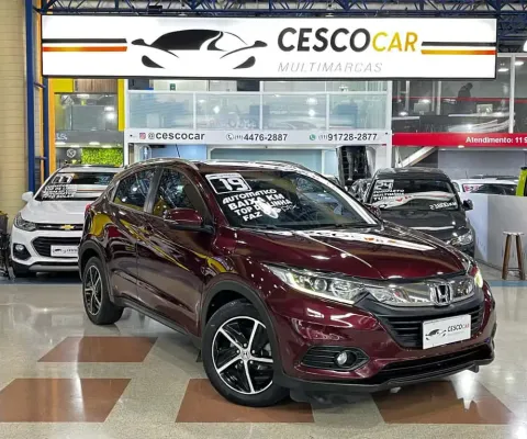 Honda HR-V EXL 1.8 FLEX CVT - Vermelha - 2019/2019