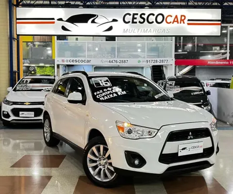 Mitsubishi ASX 2.0 16v GASOLINA 4X2 CVT - Branca - 2016/2016