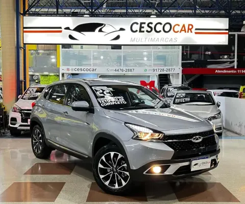 CAOA Chery TIGGO 7 TXS 1.5 TURBO - TETO SOLAR PANORÂMICO - Prata - 2021/2022
