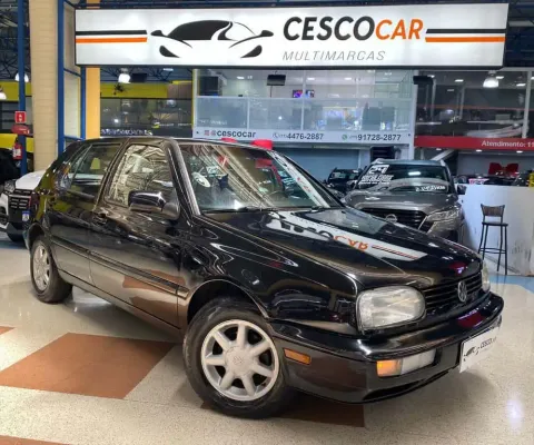 Volkswagen Golf GL 1.8 MI COMPLETO - Preta - 1997/1997