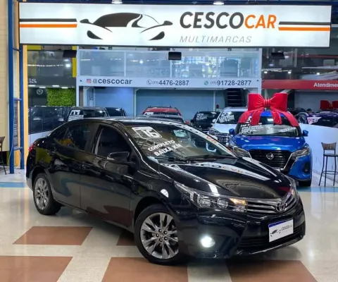Toyota Corolla XEI 2.0 - Preta - 2015/2016