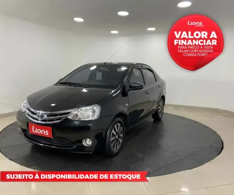 Toyota etios 1.5 xls sedan 16v 4p