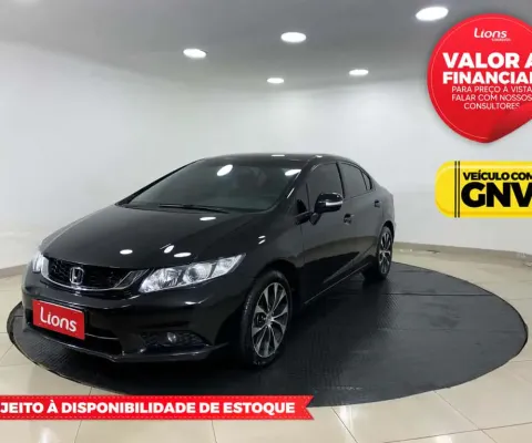 HONDA CIVIC 2.0 LXR SEDAN 16V 4P