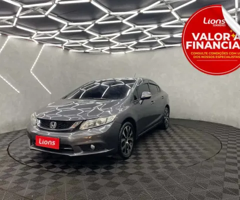 HONDA CIVIC 2.0 LXR SEDAN 16V 4P