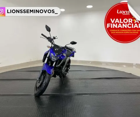 Yamaha ys 250 fazer/ fazer l. Edition / blue flex