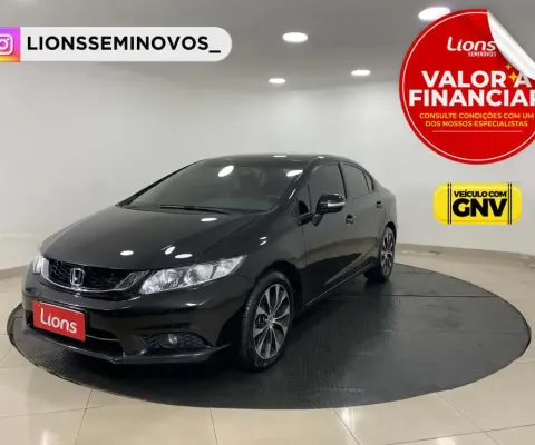 HONDA CIVIC 2.0 LXR SEDAN 16V 4P