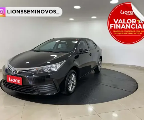 Toyota corolla 1.8 gli upper 16v 4p
