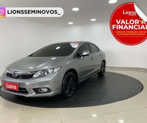 HONDA CIVIC 2.0 LXR SEDAN 16V 4P