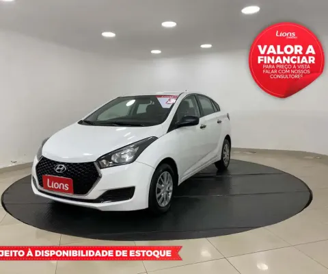Hyundai hb20s 1.0 unique 12v