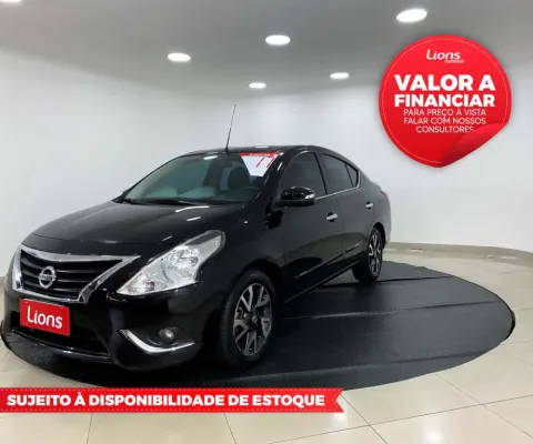 Nissan versa 1.6 sv flexstart 16v 4p