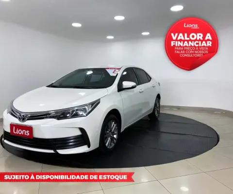 TOYOTA COROLLA 1.8 GLI 16V 4P