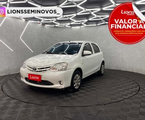 TOYOTA ETIOS 1.3 X 16V 4P