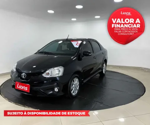 Toyota etios 1.5 xls sedan 16v 4p