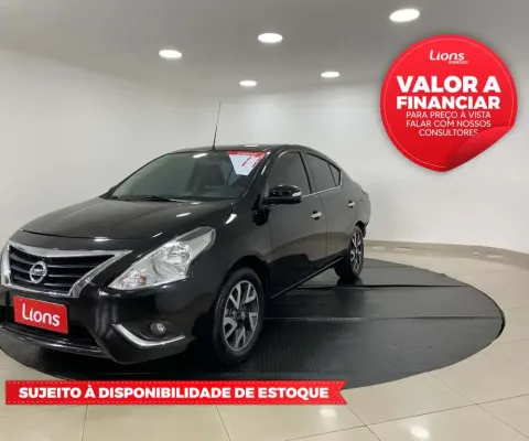 Nissan versa 1.6 sv flexstart 16v 4p