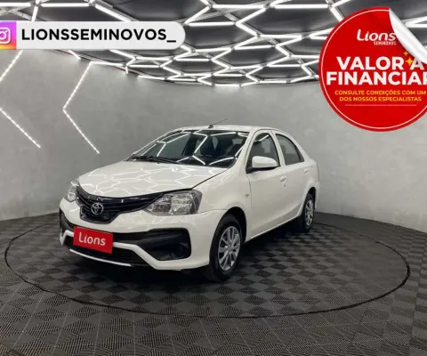 TOYOTA ETIOS 1.5 X SEDAN 16V 4P