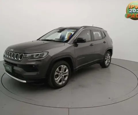 Jeep Compass 2022 1.3 t270 turbo flex longitude at6