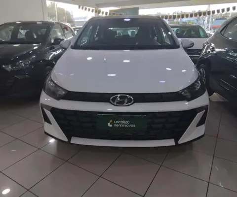 Hyundai Hb20 2024 1.0 12v flex comfort plus manual