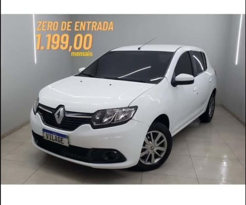Renault Sandero Expression 1.0 16V (Flex) 2016/2017 Flex Manual 