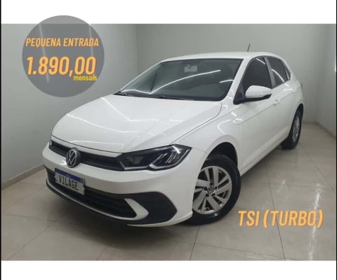 Volkswagen Polo TSI FLEX 12V 5P 2023 ZERO DE ENTRADA 