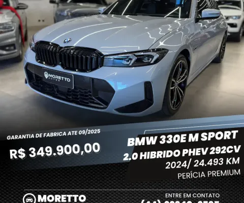 BMW 330e M Sport 2024 (Perícia Premium/ Garantia até 09/2025)