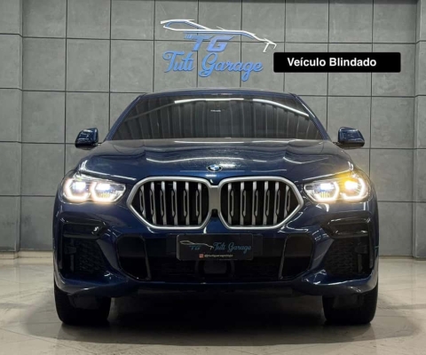 BMW X6 XDRIVE 40i M Sport 3.0 Bi-Turbo  - Azul - 2022/2023